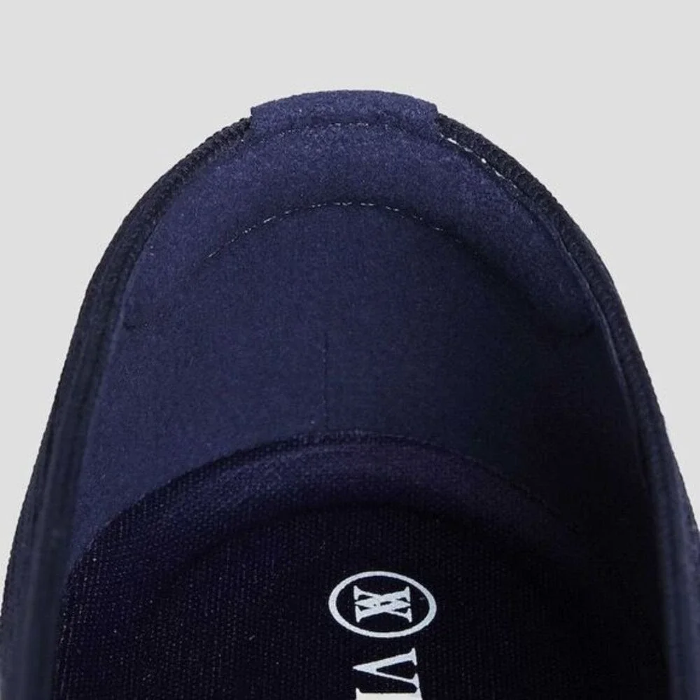 VIVAIA Navy Square Toe Knit Flats Comfortable Lightweight NEW EU/42W US/10.5W‎